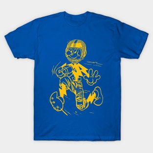 Bolt - Chargers Football Mascot Yellow T-Shirt